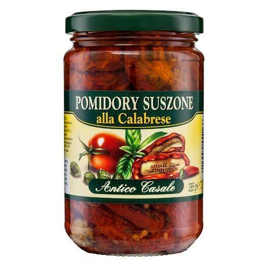 Pomidory suszone alla Calabrese 285g  z kaparami [12]