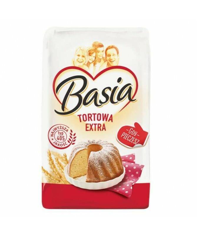 BASIA mąka TORTOWA Extra typ 405 1kg [10]