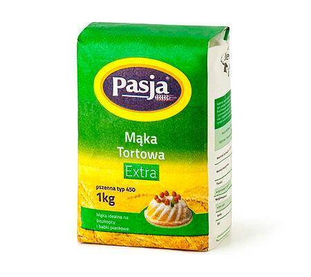 PASJA mąka TORTOWA 1kg zielona typ 450 [10]