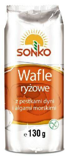 SONKO wafle ryżowe Z DYNIĄ 130g [16]