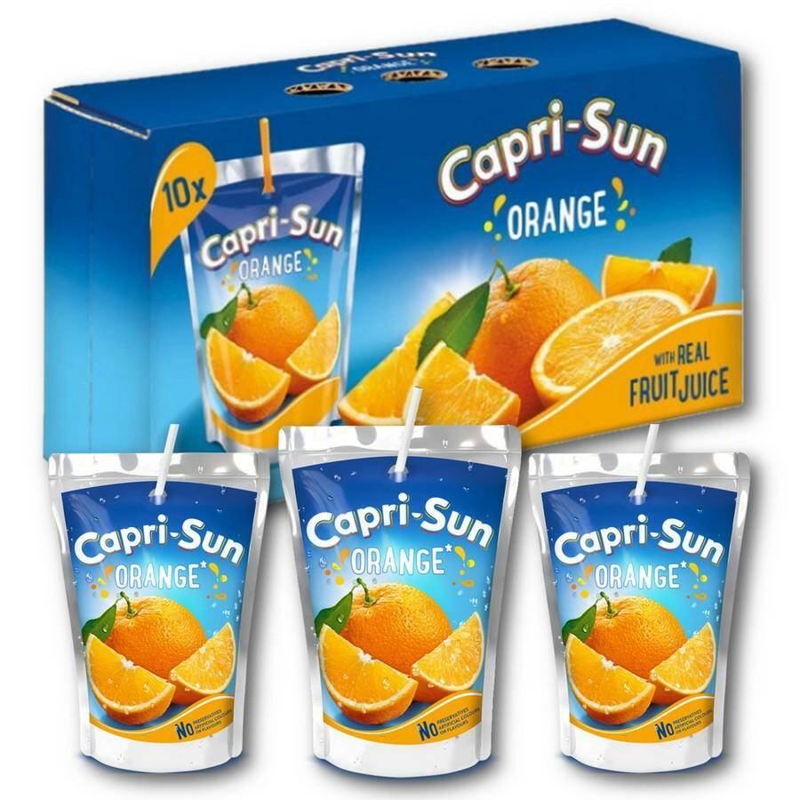 CAPRI-SUN napój POMARAŃCZOWY 0,2L x10szt
