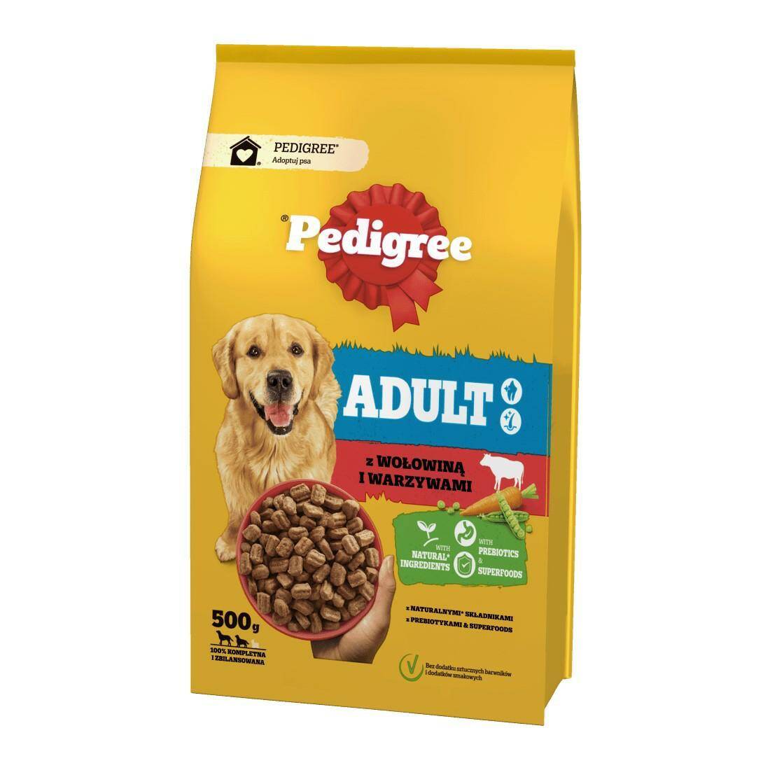 PEDIGREE 500g ADULT WÓŁ-WARZYWA [12]