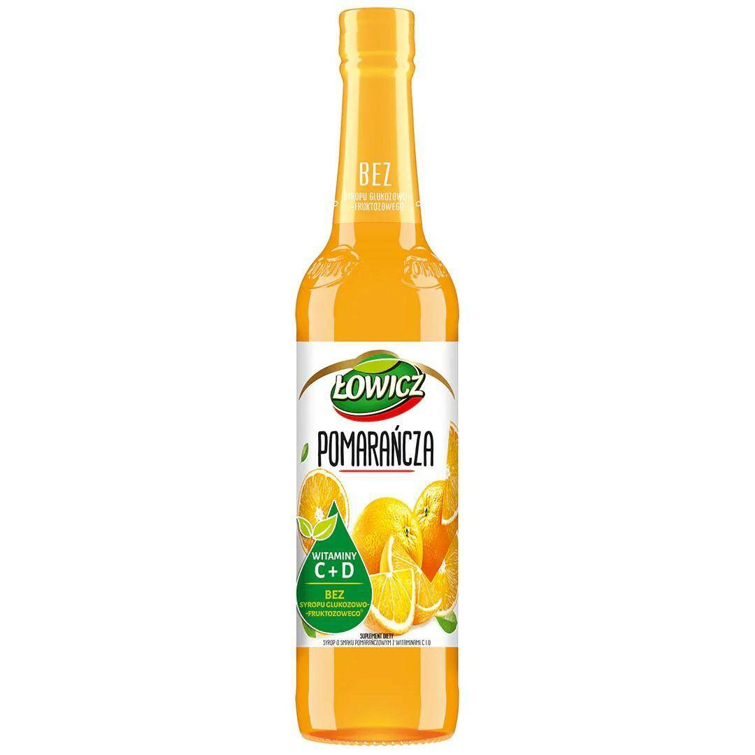 ŁOWICZ syrop POMARAŃCZA 400ml [6]