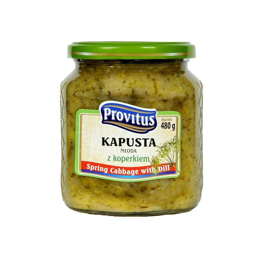 PROVITUS KAPUSTA młoda z koprem 520g [6]