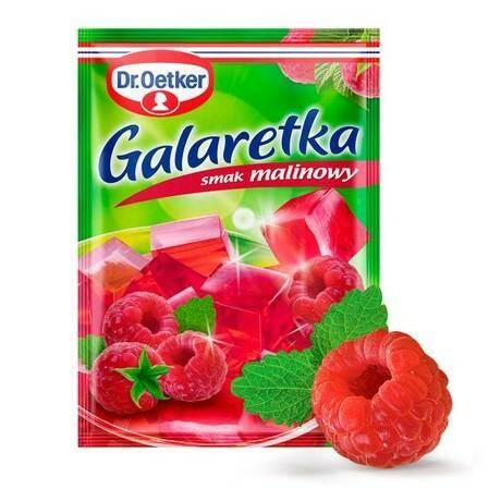 OETKER galaretka MALINOWA 72g [30]