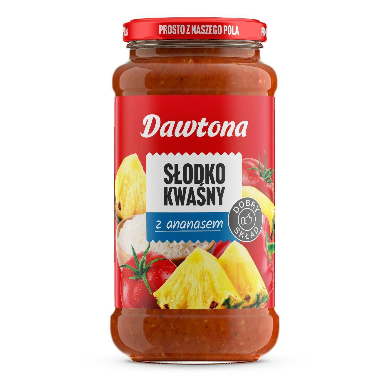 DAWTONA sos SŁODKO-KWAŚNY 520g [8]