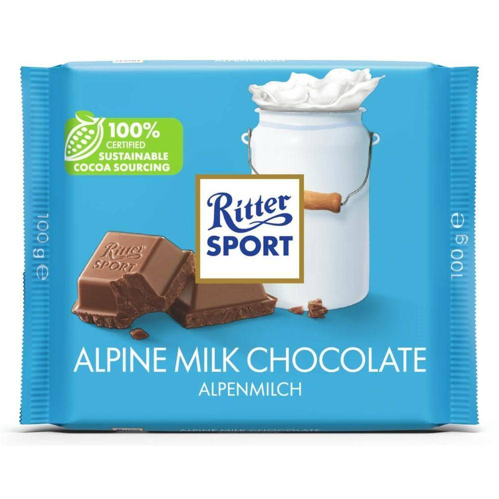 RITTER SPORT czekolada 100g ALPINE MILK [12]