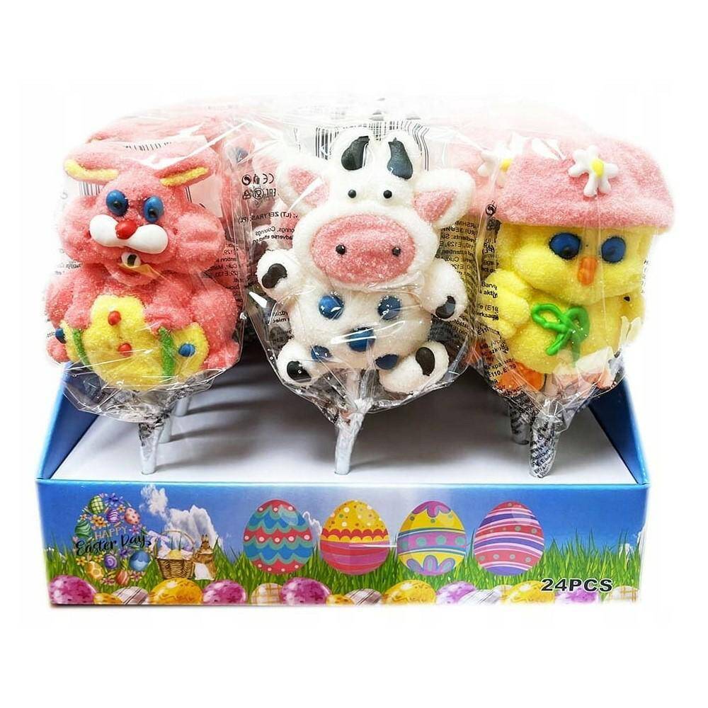 WN Lizak EASTER DAY MARSHMALLOW 35g x24szt