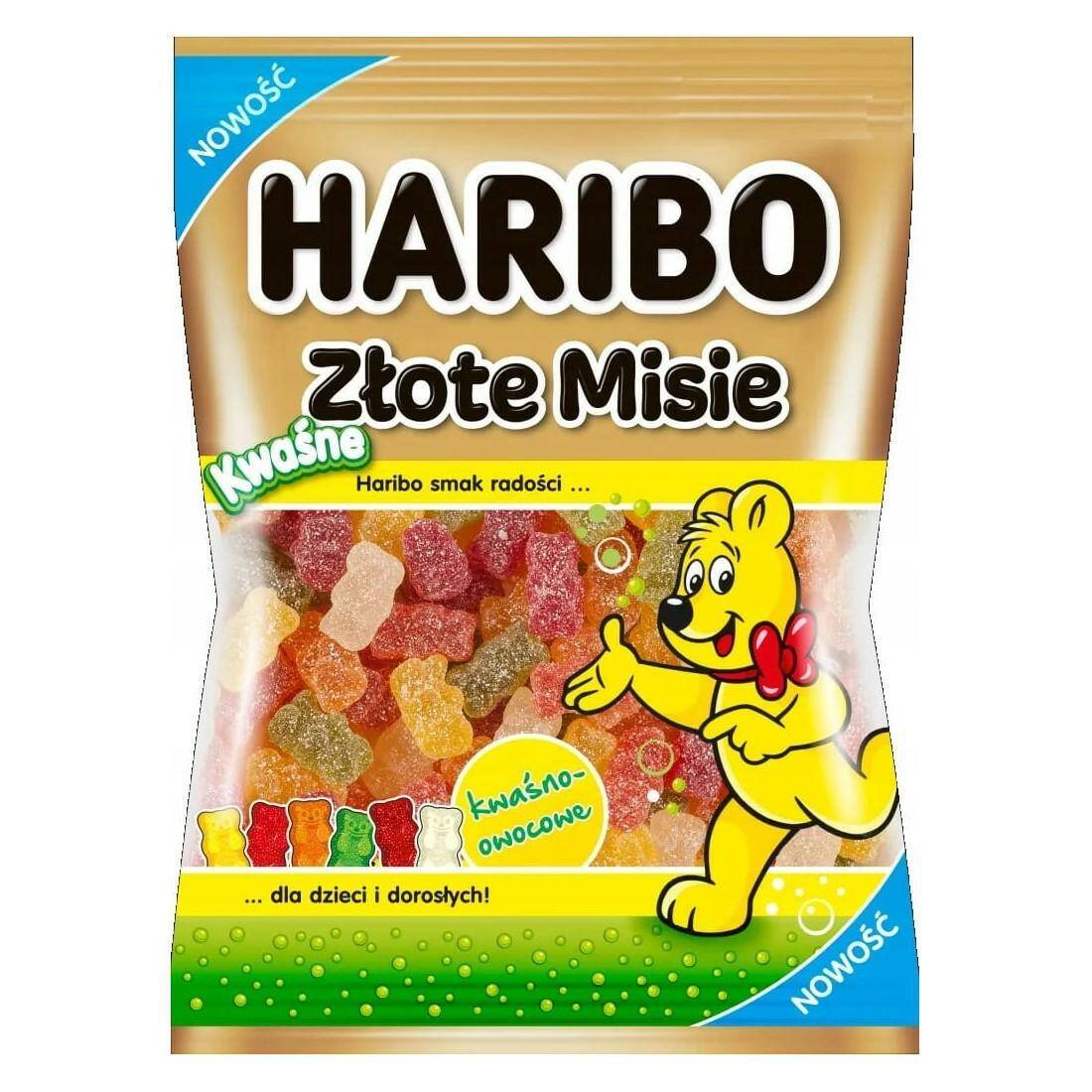 HARIBO żelki 80g MIŚKI KWAŚNE SAURE GOLDBAREN [30]