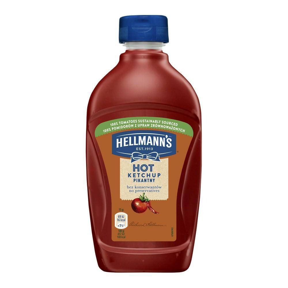 HELLMANS ketchup PIKANTNY 470g [12]