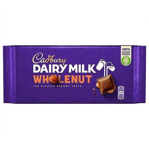 CADBURY czekolada DAIRY MILK wholenut 180g [14]