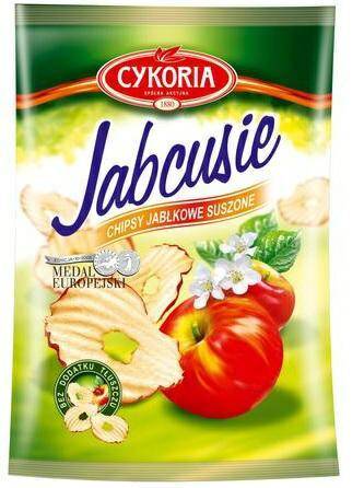 CYKORIA Jabcusie -chipsy jabłkowe 40g*14