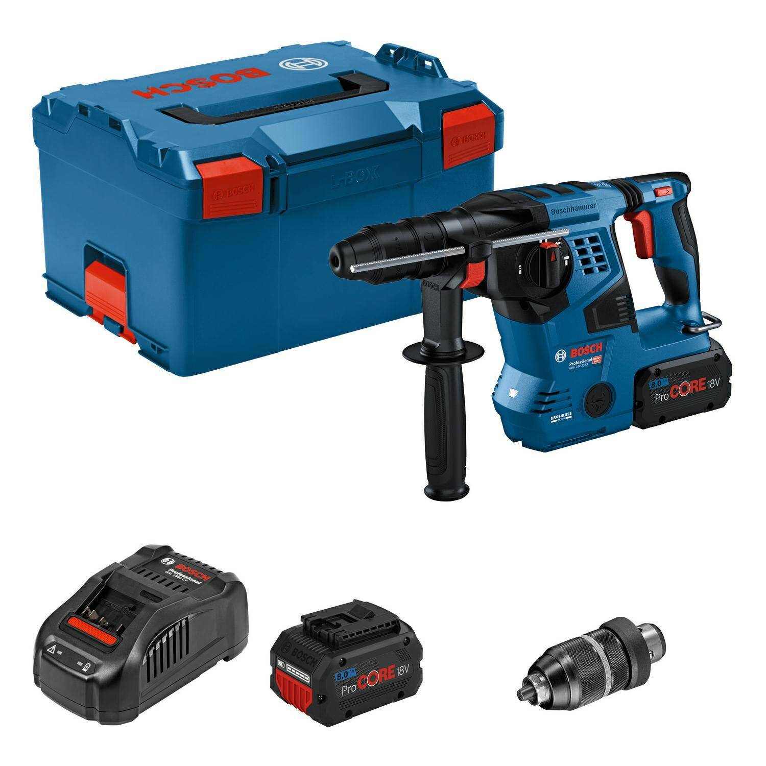 GBH 18V-28 CF 2x ProCORE18V 8.0Ah