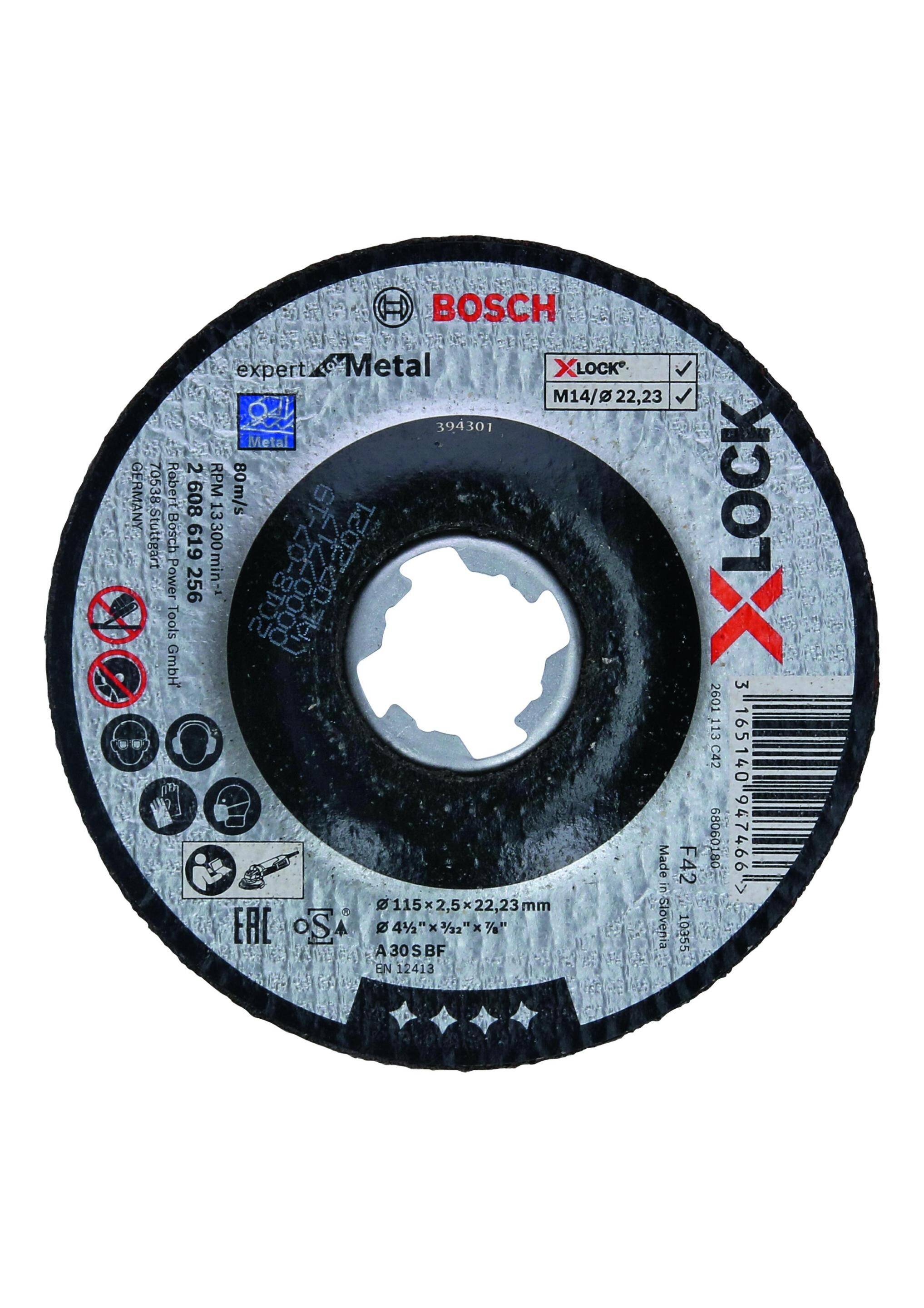 X-LOCK EXPERT FOR METAL 115X2 5X22,23
