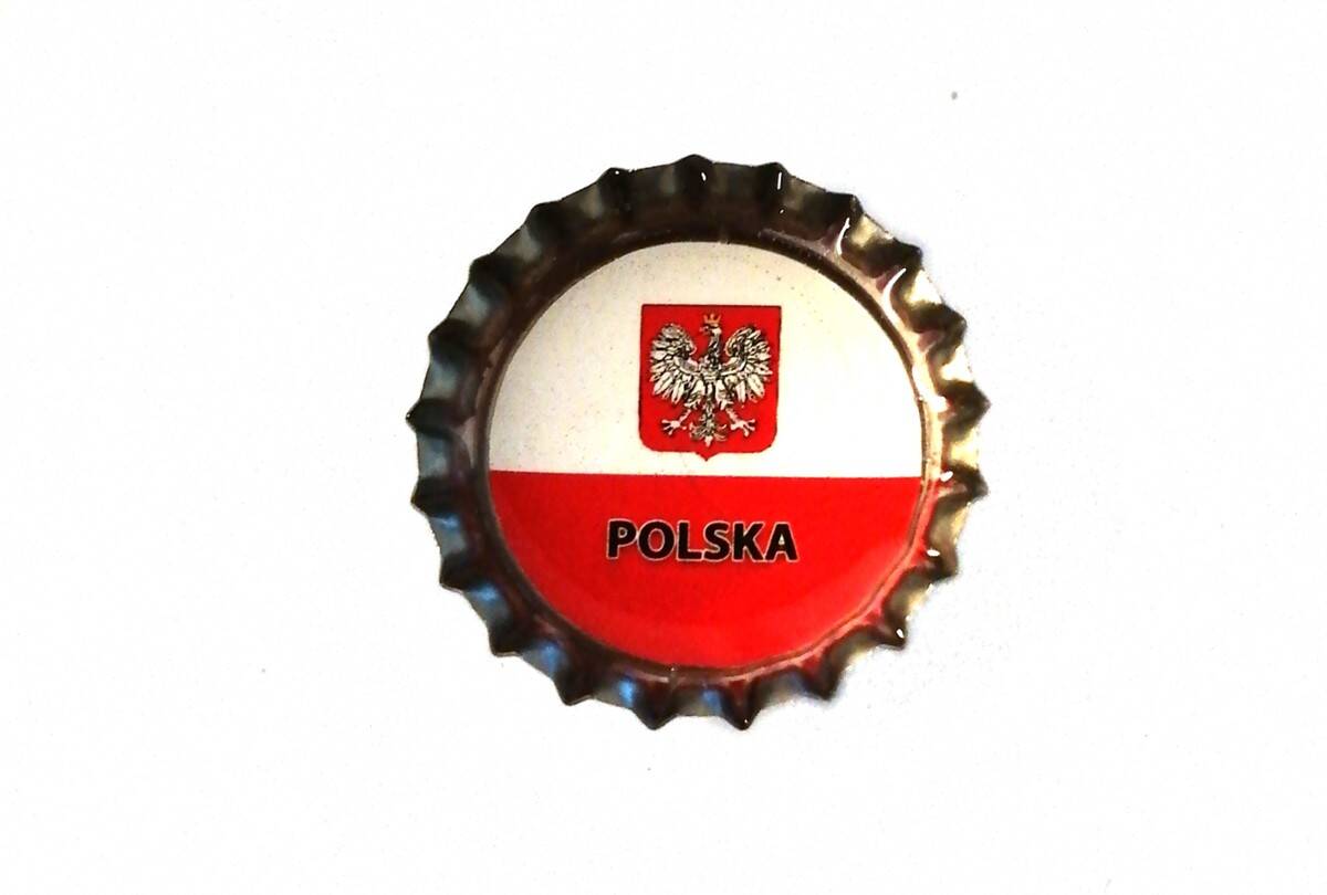 Kapsel Polska flaga herb 1CC-004