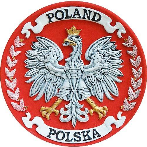 Talerz policeramiczny Polska PT-081