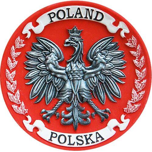 Talerz policeramiczny Polska PT-075