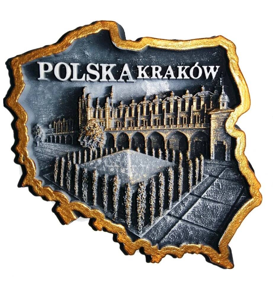 Polyresin magn.Kraków sukiennice 3PM-010