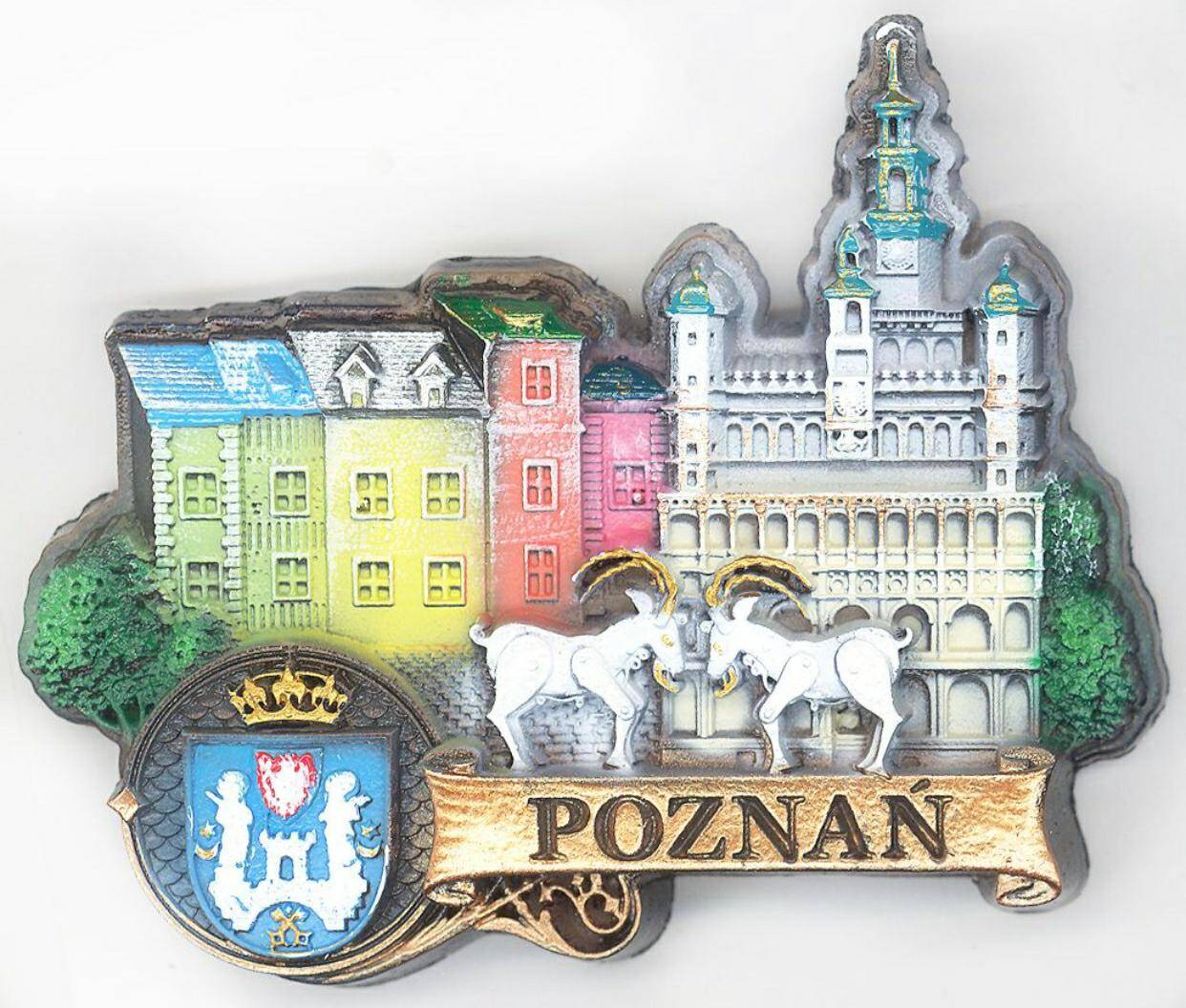 Polyresin magnet Poznań 10PM-009