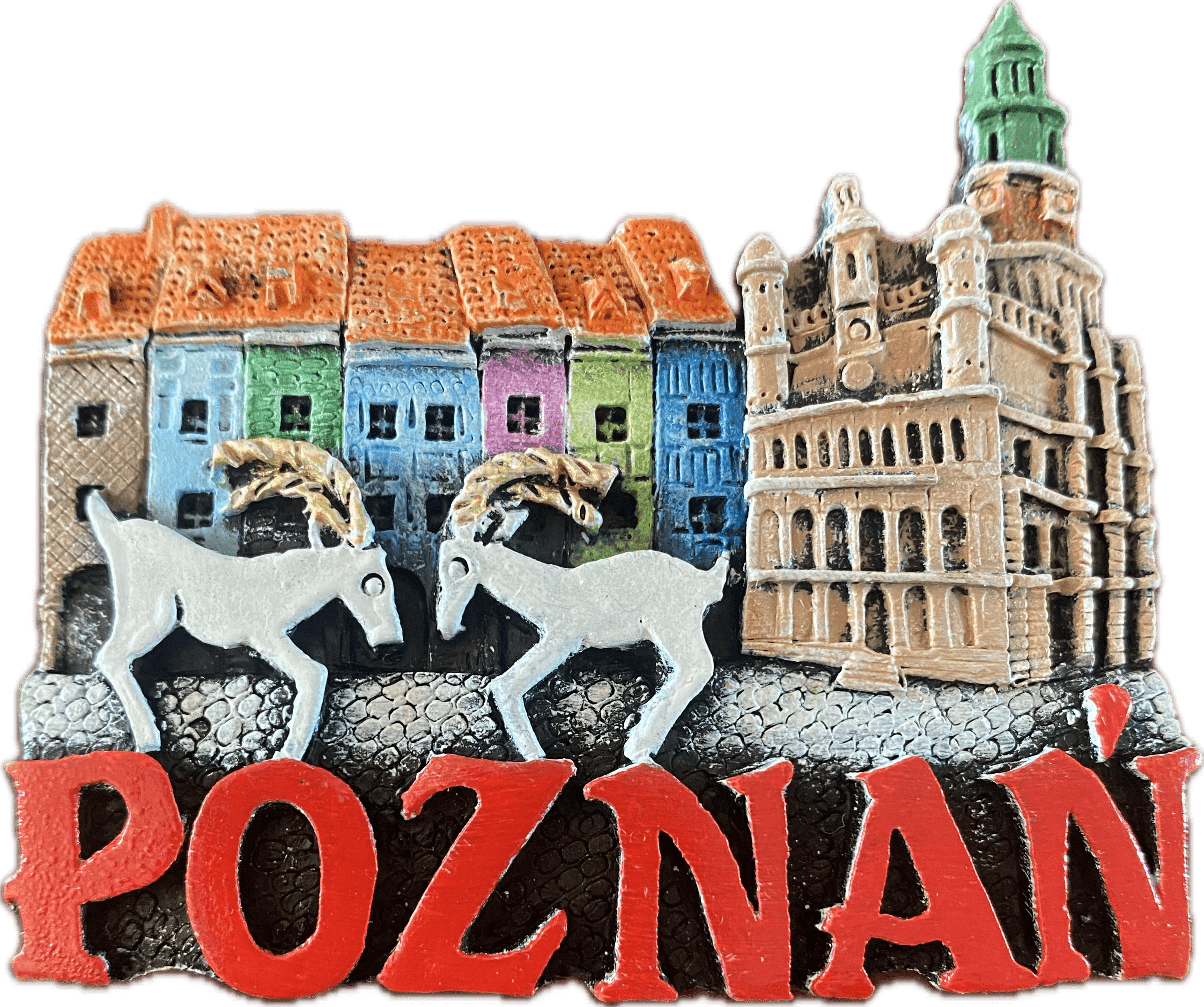 Magnes ręcznie malowany Poznań