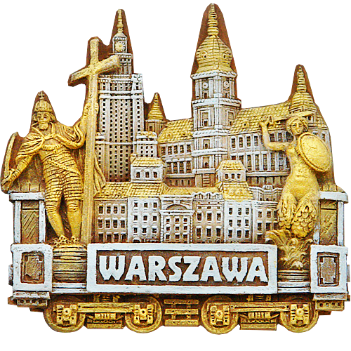 Magnes policeramiczny Warsawa P-1161