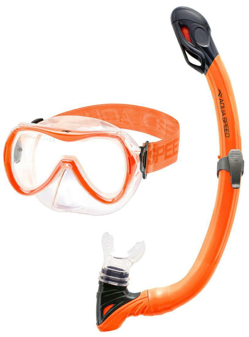 Snorkel set ALIZE FS + SAMOS col. 75 packed in Mesh Bag