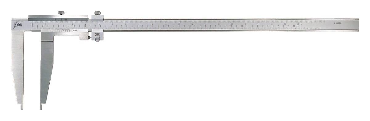 SCHUT suwmiarka analogowa 450/0,05 mm jednostronna długość szczęk 150 mm 909.620