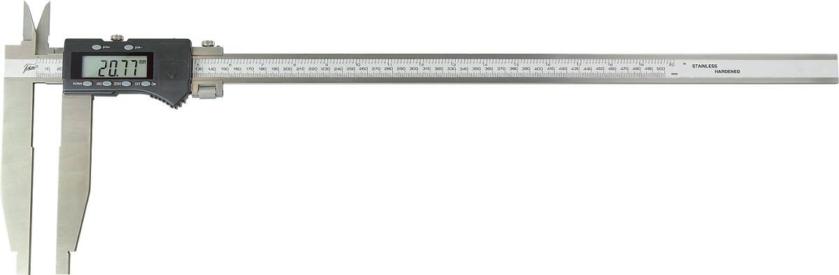SCHUT suwmiarka elektroniczna 500/0,01 mm długość szczęk 250 mm 906.690 (Zdjęcie 1)