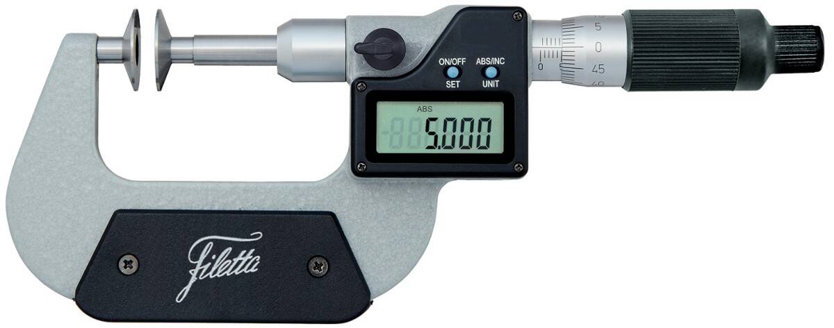 SCHUT mikrometr elektroniczny talerzykowy 25-50/0,001mm 909.778
