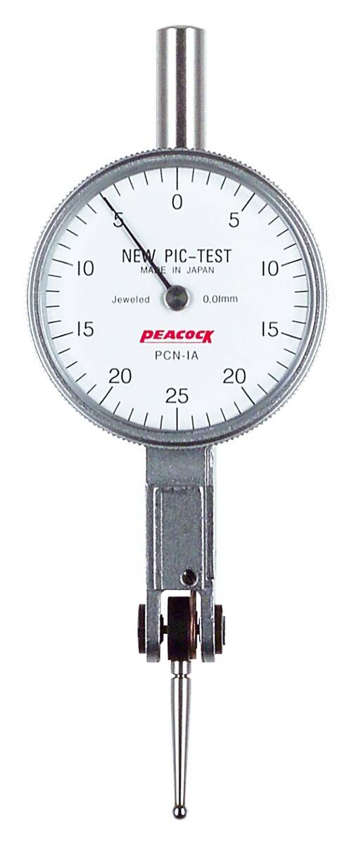 PEACOCK czujnik dźwigniowo-zębaty 0-25-0/0,5/0,01mm diatest 855.601