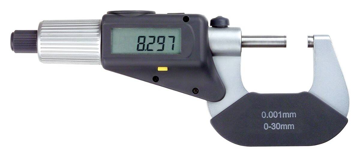 SCHUT mikrometr elektroniczny 150-180/0,001 mm z podwójnym wyświetlaczem 907.688 (Zdjęcie 3)