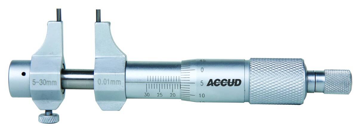 ACCUD mikrometr analogowy 100-125 mm/0,01 mm do pomiarów wewnętrznych 351-005-01 (Zdjęcie 1)
