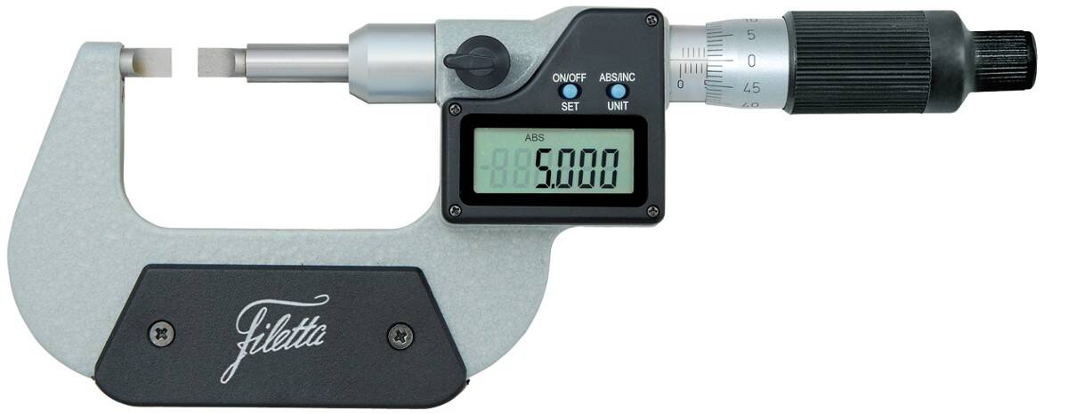SCHUT mikrometr elektroniczny ostrzowy 100-125/0,001mm 909.886
