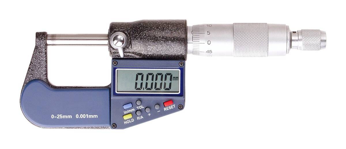 SCHUT mikrometr elektroniczny 75-100/0,001 mm z funkcją tolerancji 907.573 (Zdjęcie 1)