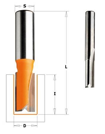 CMT Frez trzpieniowy HM 6mm, seria krótka 911.060.11