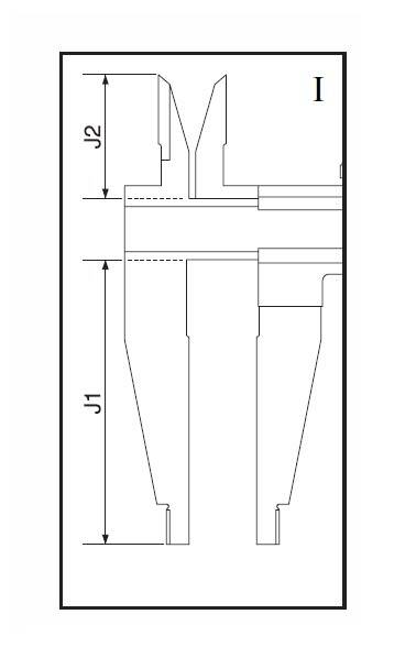 SCHUT suwmiarka analogowa 400/0,02 mm długość szczęk 100 mm 909.625 (Zdjęcie 2)