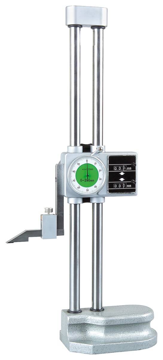 SCHUT wysokościomierz zegarowy 300/0,01 mm dwukolumnowy 906.250