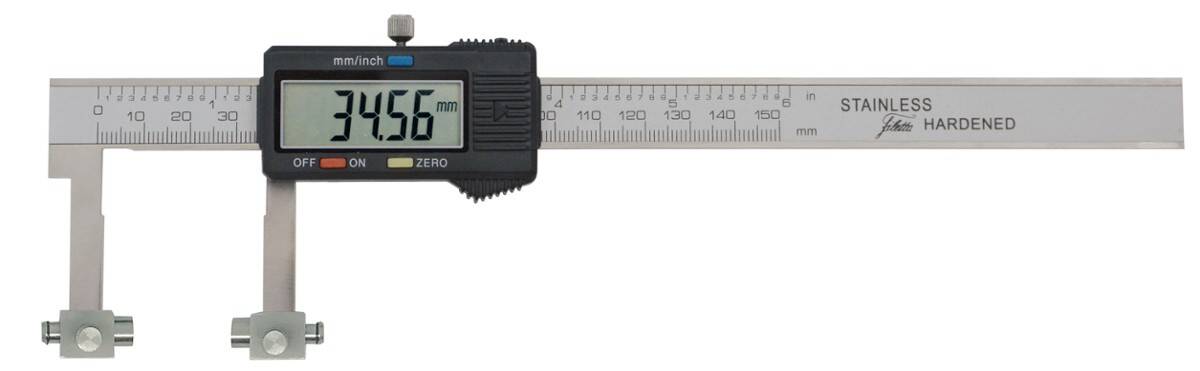 SCHUT suwmiarka elektroniczna 0-200/0,01 mm z wymiennymi końcówkami 910.304