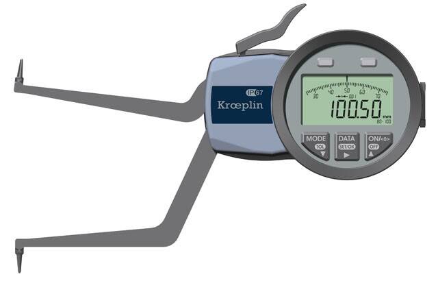KROEPLIN macki pomiarowe elektroniczne wewnętrzne 80-100/0,01 mm G280 854.960