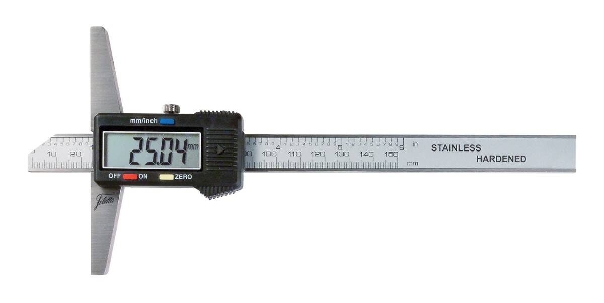 SCHUT głębokościomierz elektroniczny 0-300/0,01 mm 907.888