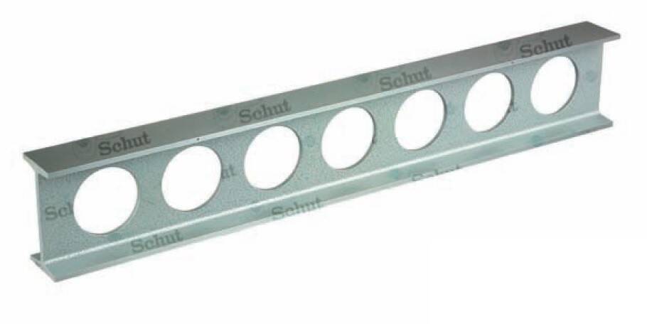 SCHUT liniał stalowy z szeroką podstawą 1000x100x30mm klasa 0  406.613
