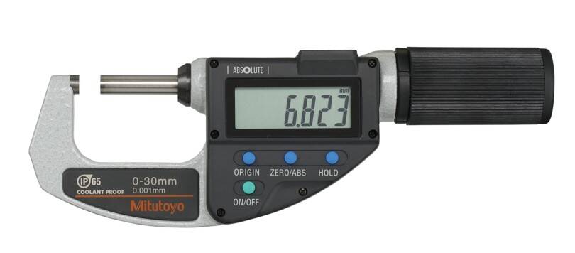 MITUTOYO mikrometr elektroniczny 0-30/0,001mm QuantuMike IP65 293-666-20