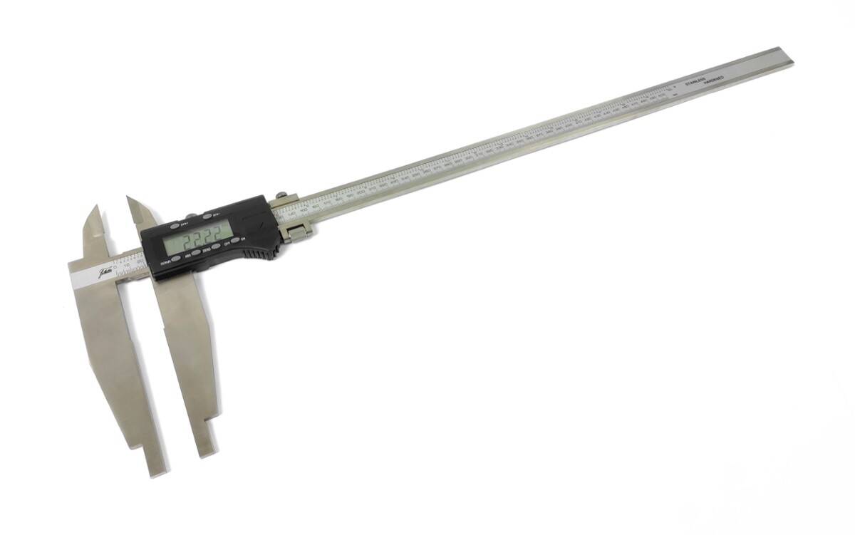SCHUT suwmiarka elektroniczna 500/0,01 mm długość szczęk 200 mm 906.759 (Zdjęcie 1)