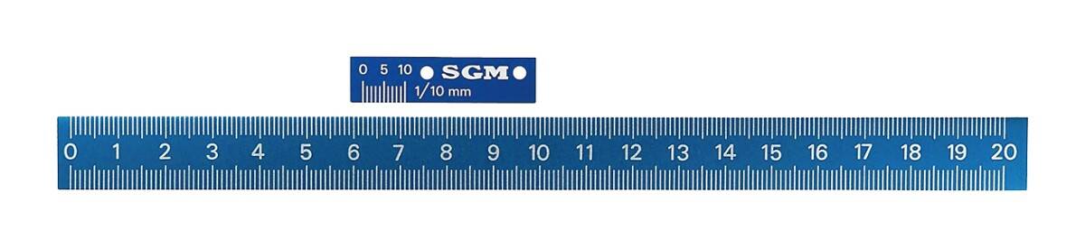 SCHUT skala 0,1mm/1mm z uchwytami montażowymi 775.900