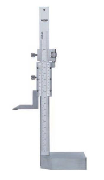 ACCUD wysokościomierz analogowy 150/0,01 mm suwmiarkowy 187-006-11 (Zdjęcie 1)