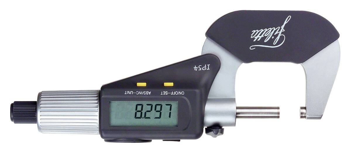 SCHUT mikrometr elektroniczny 100-130/0,001 mm z podwójnym wyświetlaczem 907.686 (Zdjęcie 2)