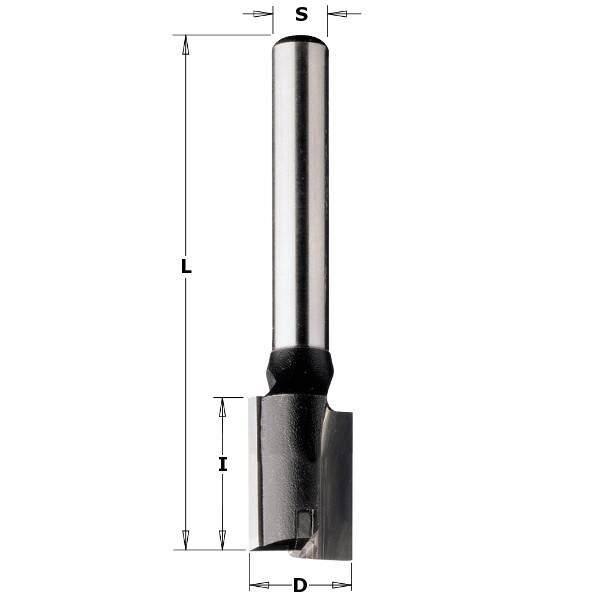 CMT Frez trzpieniowy HM 12mm, z ostrzem wiercącym 174.120.11