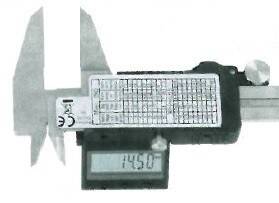 SCHUT suwmiarka elektroniczna 200/0,01 mm z ruchomym wyświetlaczem dla prawo- i leworęcznych 910.073 (Zdjęcie 2)