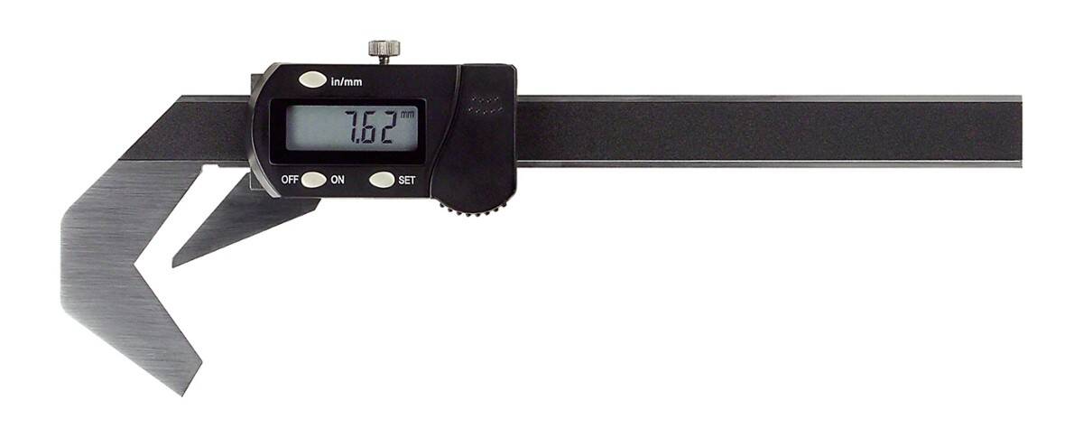 SCHUT suwmiarka elektroniczna 1-40/0,01 mm 3-punktowa z pryzmatyczną szczęką 907.553