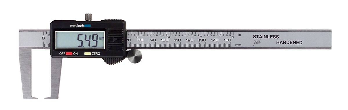SCHUT suwmiarka elektroniczna 200/0,01 mm do pomiarów zewnętrznych 906.356 (Zdjęcie 1)